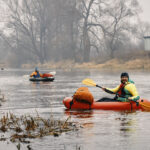 packraft Pinpack Compact otwarty w akcji